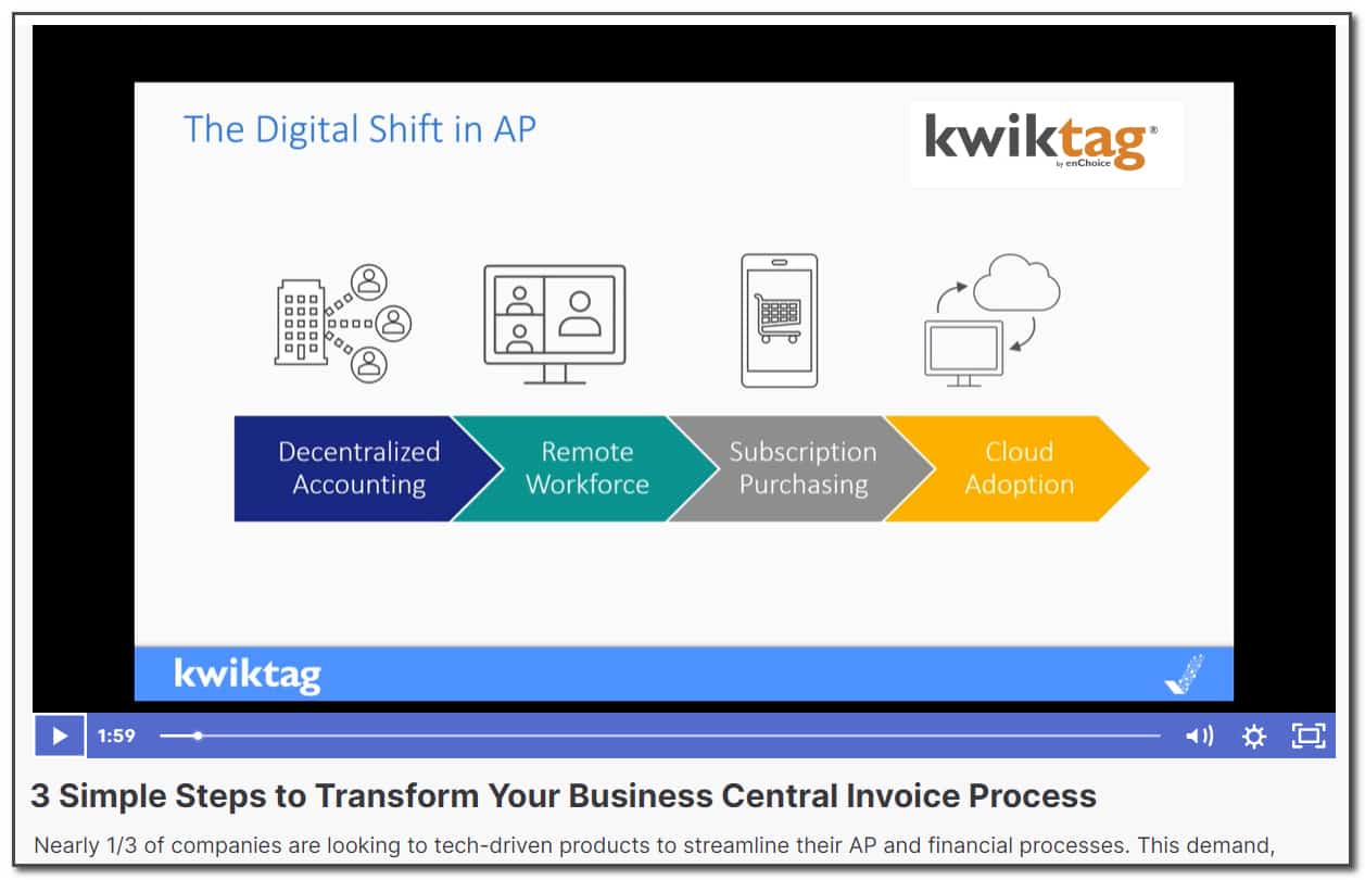 EasyAP Business Central