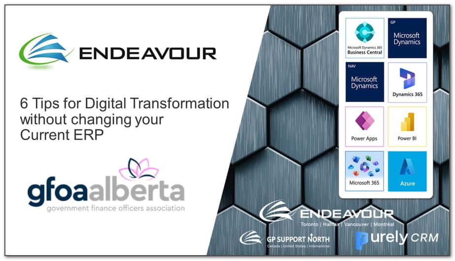 Municipal Digital Transformation