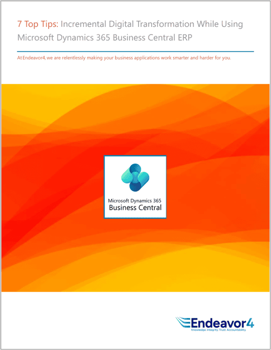 7tips for Business Central ERP